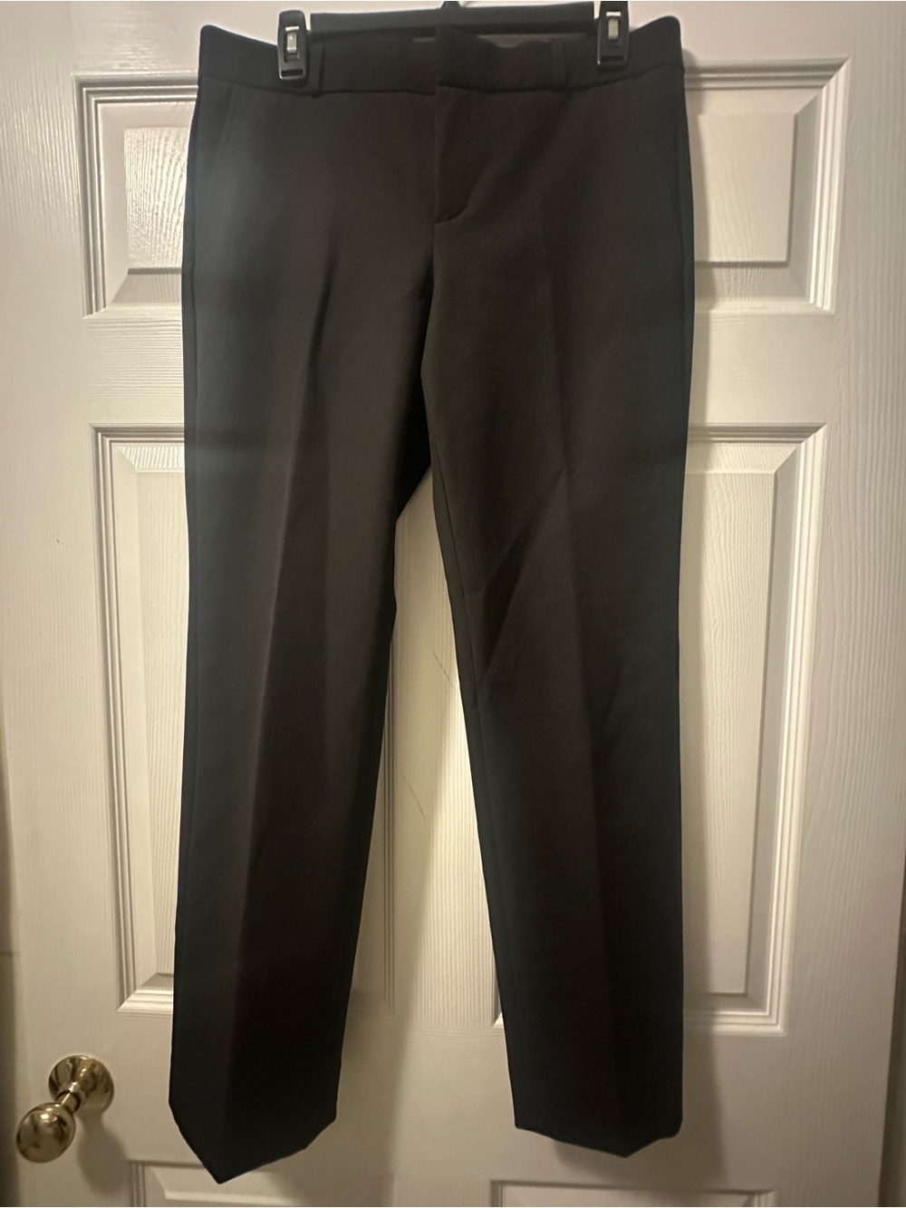 Women’s Banana Republic Black ‘Ryan’ Tailored Straight Leg Dress Pants - Size 8
